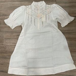 Doen Sylvestra Dress - Sea Salt XS